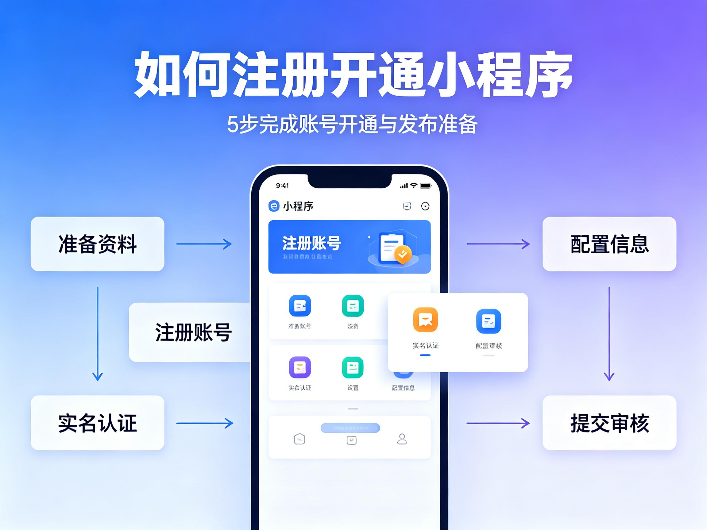 桃园县|如何注册开通备案一个小程序